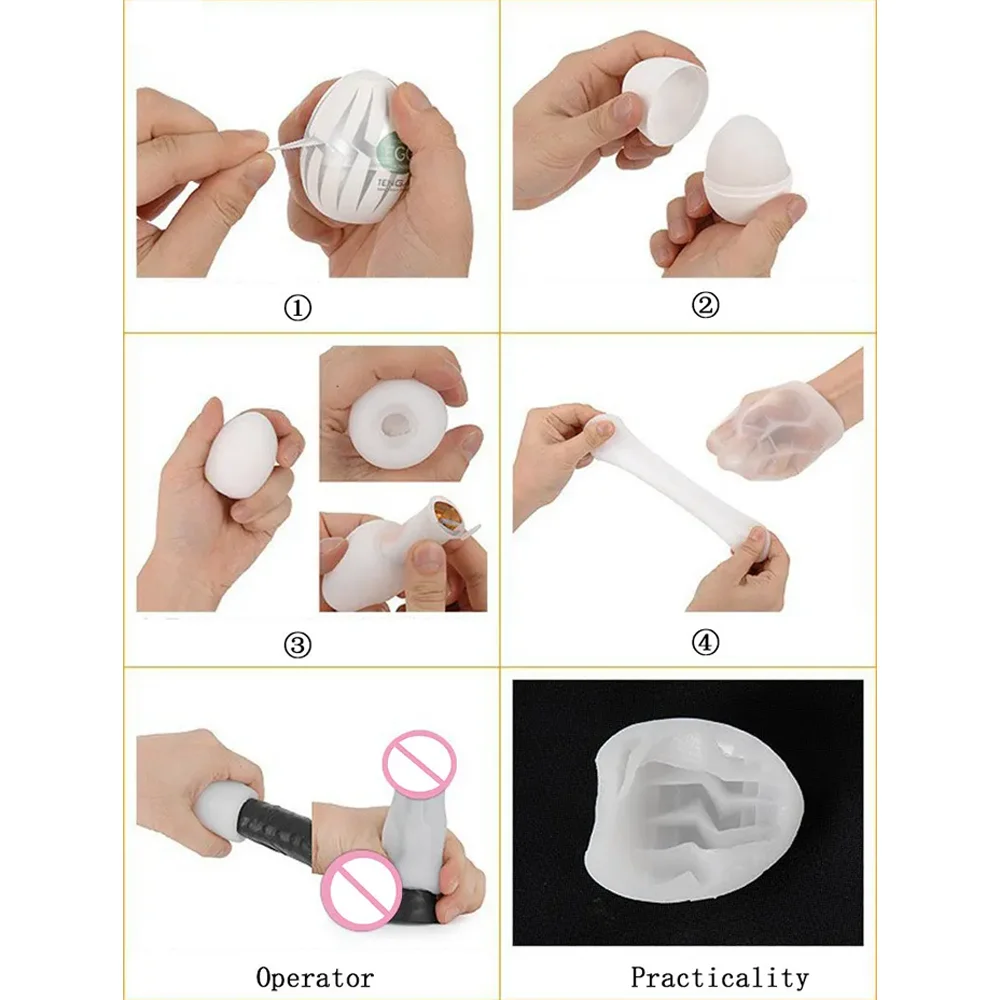 Male Masturbation Cup Vagina Egg Peni Massage Adult Toy For Men Glans Exercise Blowjob Toy Stretchy Silicone Sex Toys For Men