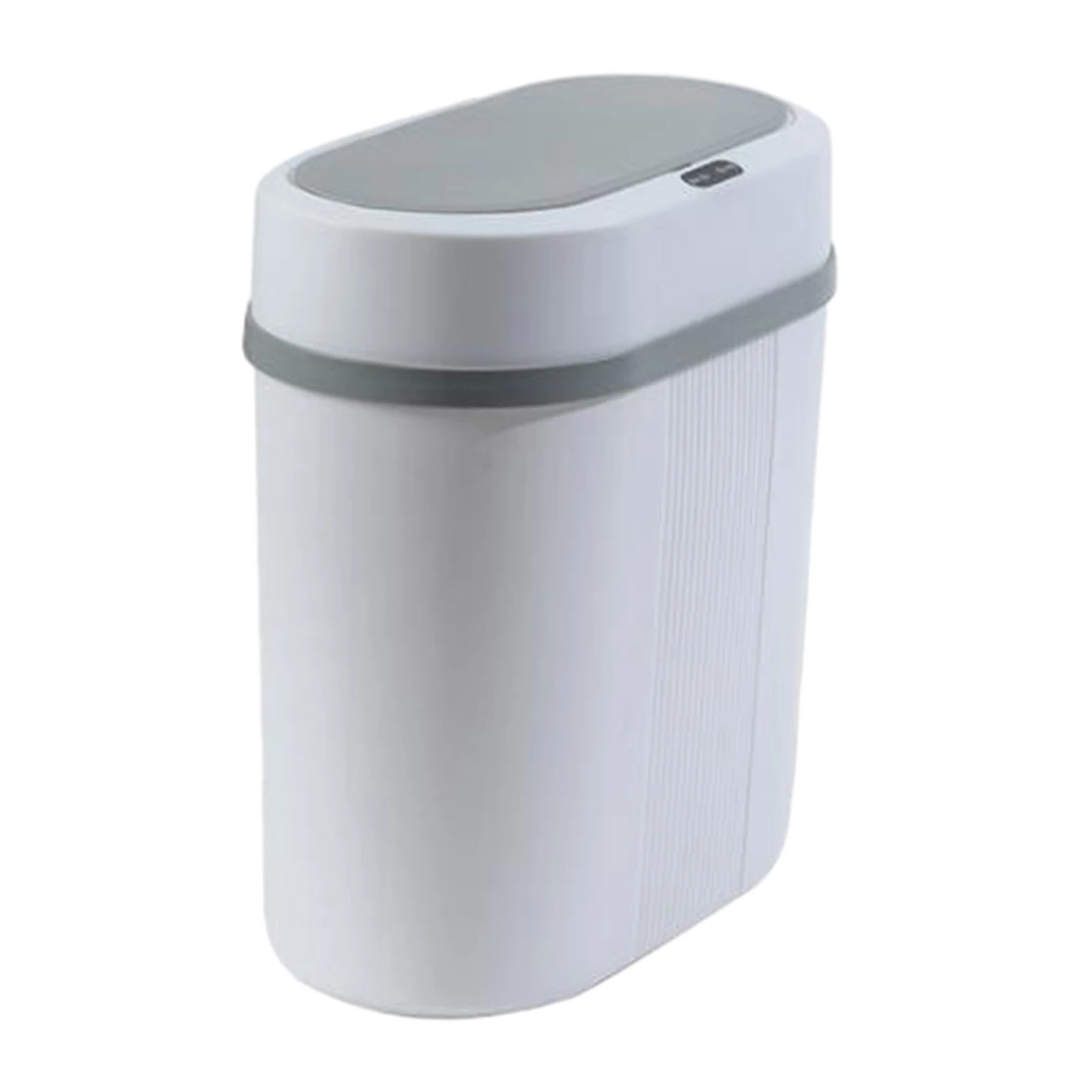 Automatic Motion Sensor Trash Can with Lid 12L Waste Bin Office