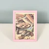 Pink picture frame
