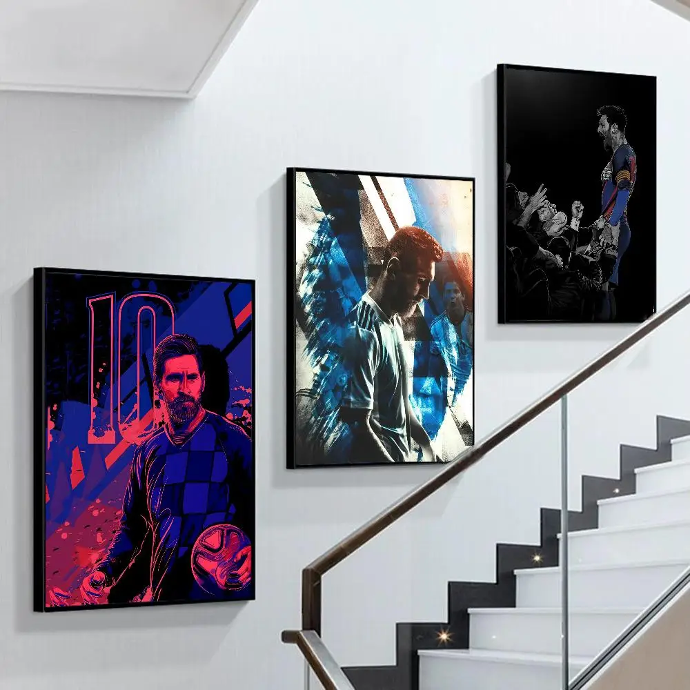 

Football S-Star Vintage Poster Self-adhesive Art Poster Retro Kraft Paper Sticker DIY Room Bar Vintage Decorative Painting