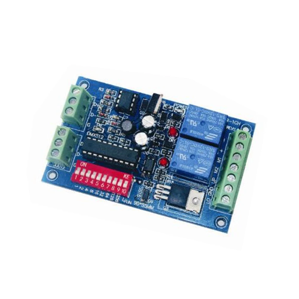 Controlador de velocidade do motor DMX512, ajustável,