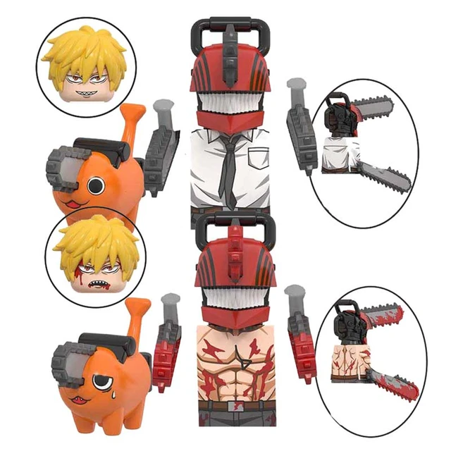 Homem de motosserra anime Mini Blocos de Construção de brinquedos para  crianças com figuras de acção - China Os blocos de construção e Min figura  preço