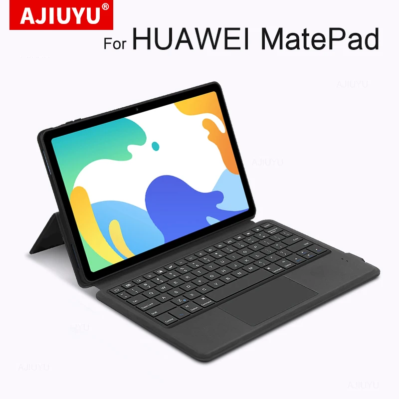 

Case Cover For HUAWEI MatePad 10.4 BAH4-W09 W19 AL10 BAH3-W09 W59 AL00 Tablet Bluetooth Keyboard TouchPad Protective Cases Shell