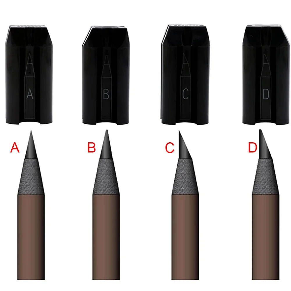 Eyebrow Pencil Microblading Supplies Set Waterproof Eyebrow Tattoo Tint Enhancers With Sharpener Brow 10Pcs Brow Trimmer Blade 6
