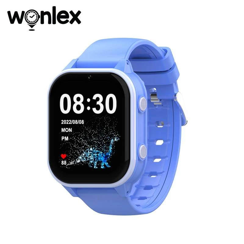 

Wonlex Smart Watch Child Video Call 4G SOS GPS Anti-Lost Tracker Camera Phone KT19 Kids Voice Chat School Position Audio Monitor