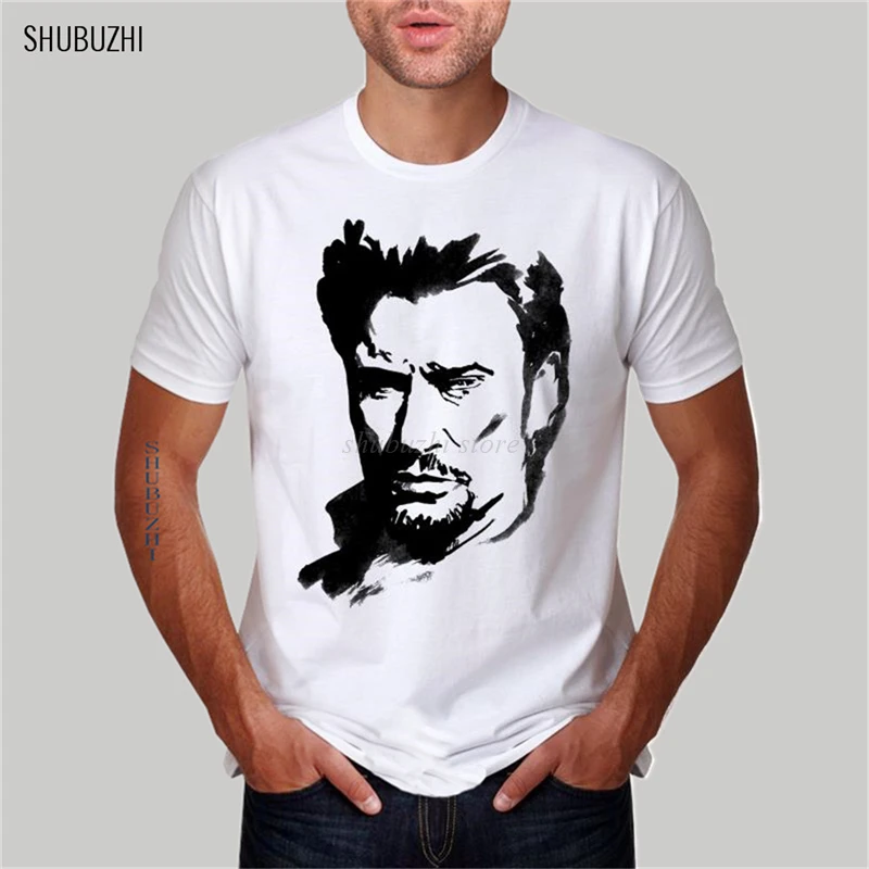 cotton summer fashion brand men t shirt Wholesale Johnny Hallyday Gang Ce Que Je Sais Short-Sleeve T Shirt big size sbz360