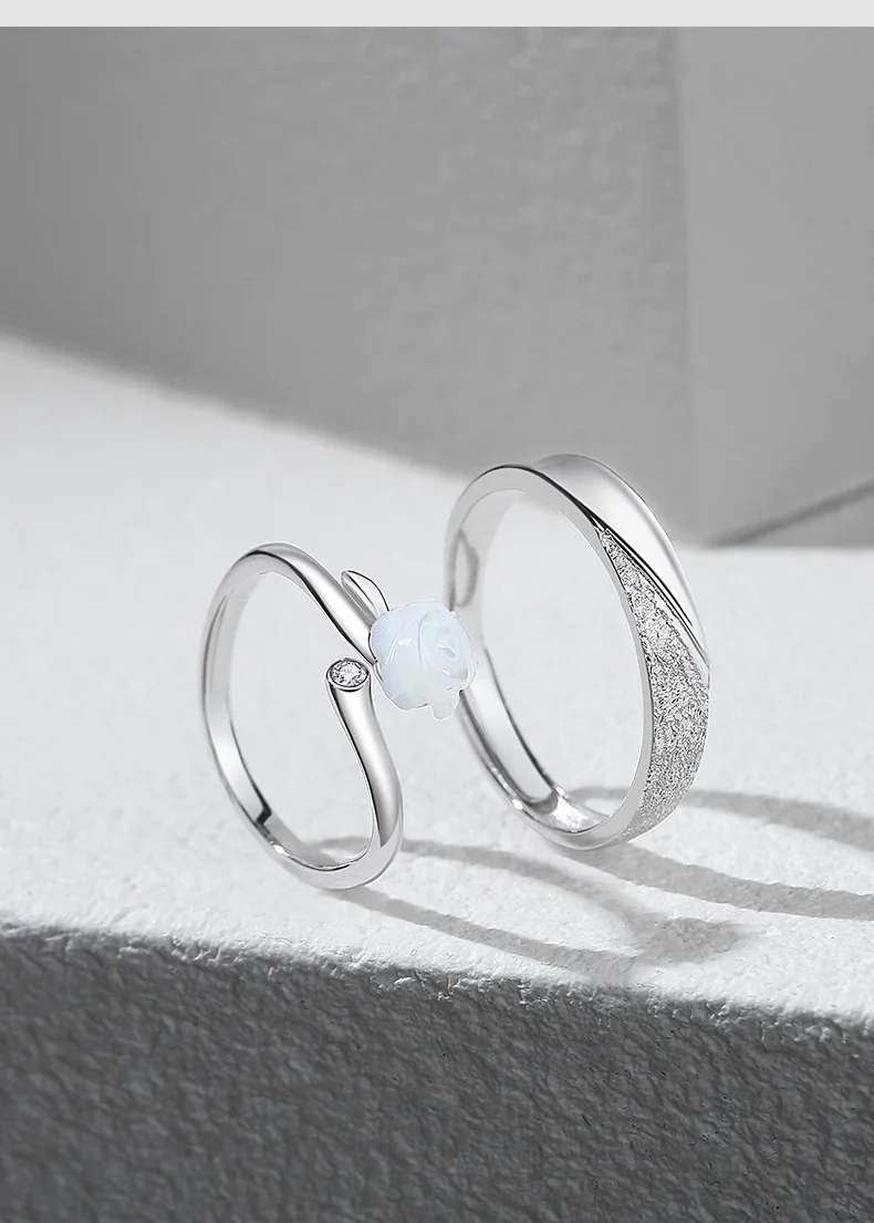 White Rose Couple Rings 17 White Rose Couple Rings S5af18a164f9f4bbe993e7209ddead179g