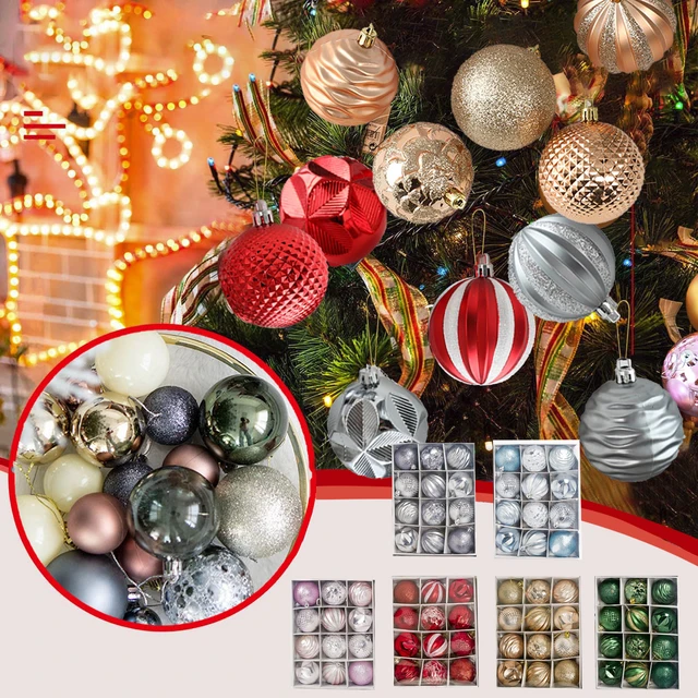 Bauble Storage Box Christmas Ball Decoration Organizer Holiday Ornament Case  - AliExpress