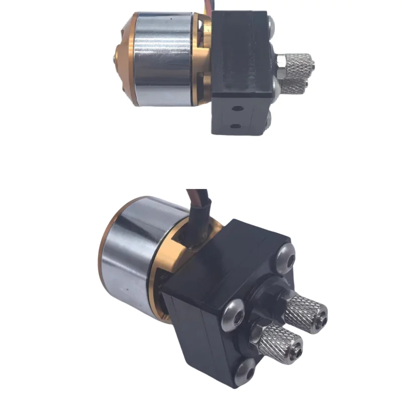 Gear Pump Hydraulic Pump Oil Pump for Tamiya 1/14 RC Truck Scania Man Benz Volvo King Tractor Trailer LESU Parts 6