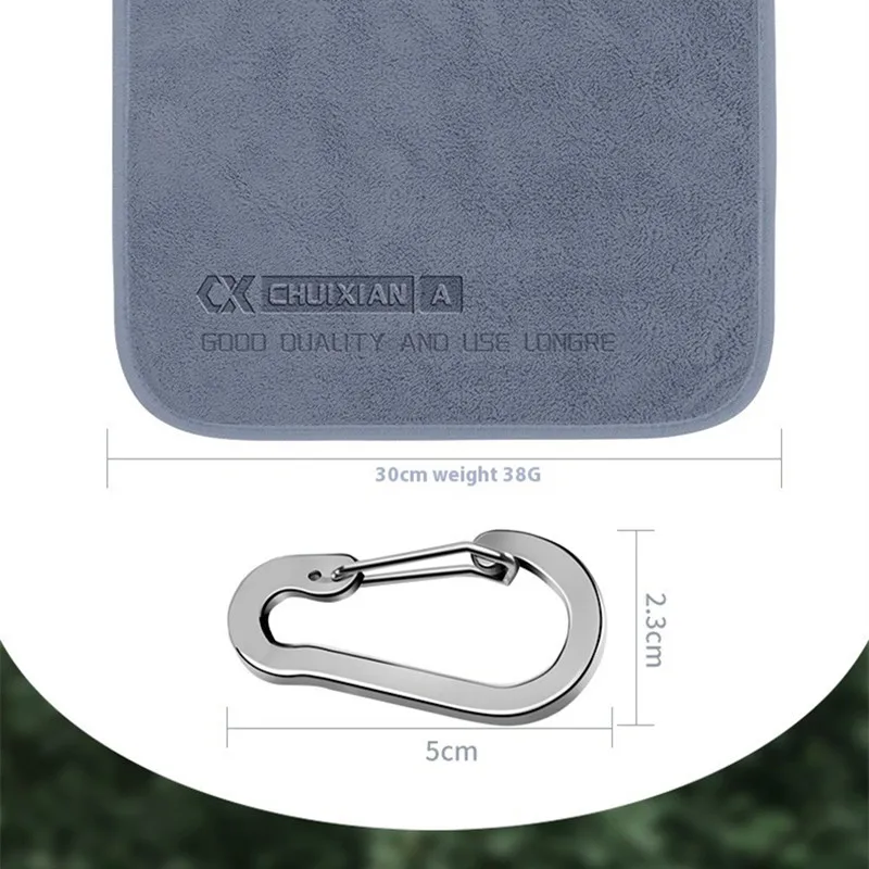Fishing Towel Ultra soft and fast drying ultra-fine fiber towel cleaning towel for outdoor fishing scrubbing fishing rod