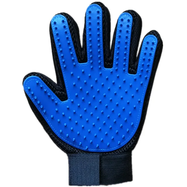 Hot Sell 1PC Cat Hair Remove Gloves Rubber Pet Beauty Cleaning Grooming Effective Massage Dog Combs Floating Brush 6 Color 4