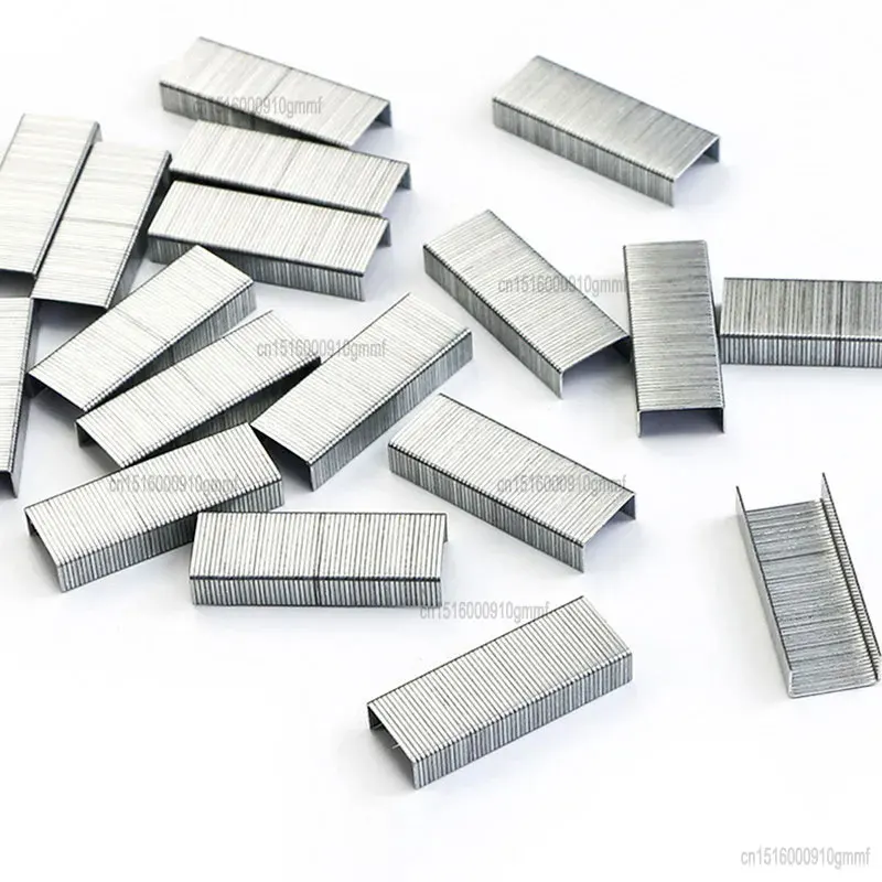 1000Pcs Set Metal 12# 24/6 Staples Silver Color Office Accessories School Stationery Paper Document File Binding Supplies stapler pin