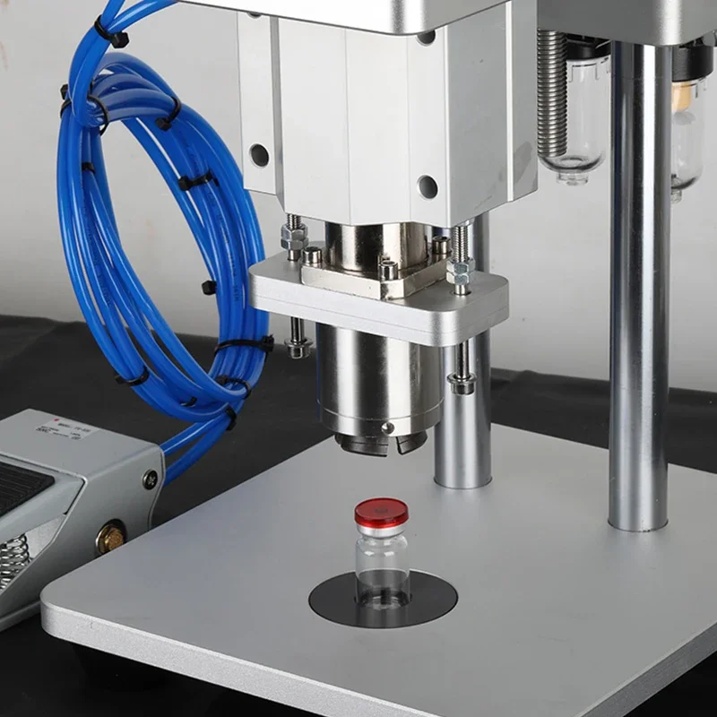 Packaging Printing Capping Machine Pneumatic Electric 80DX Vial Bottle ...