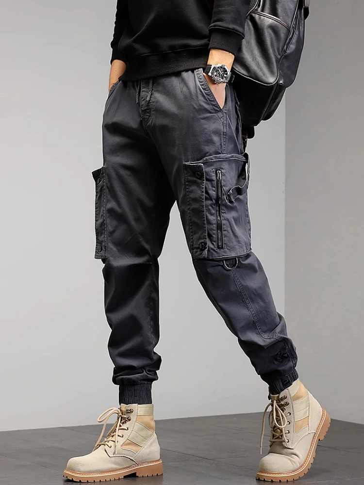 American style work pants, men's leggings, new functional city outdoor commuting mountain style tactical casual pants
