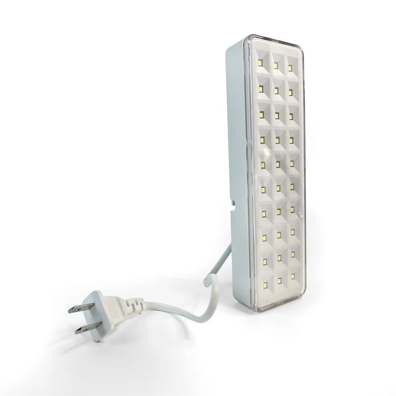 2Modes Dimmable 30LEDs Portable Emergency Light Rechargeable Home Lamp Camping Lanterns Wall-mounted for Power Loss Outage Use Led Light Portable Flashlight Emergency Light Portable Camping Light