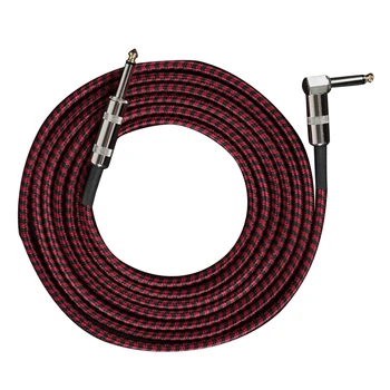 기타 오디오 케이블 연결선, 일렉트릭 기타 베이스 피아노 키보드 드럼 악기, 소음 감소 쉴드 기타