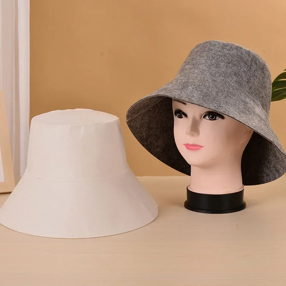Anti Heat Sauna Hat Thicken Wool Felt Shower Cap Hair Turban Quickly Towel Drying Towel Hats Sauna Bathroom Accessories