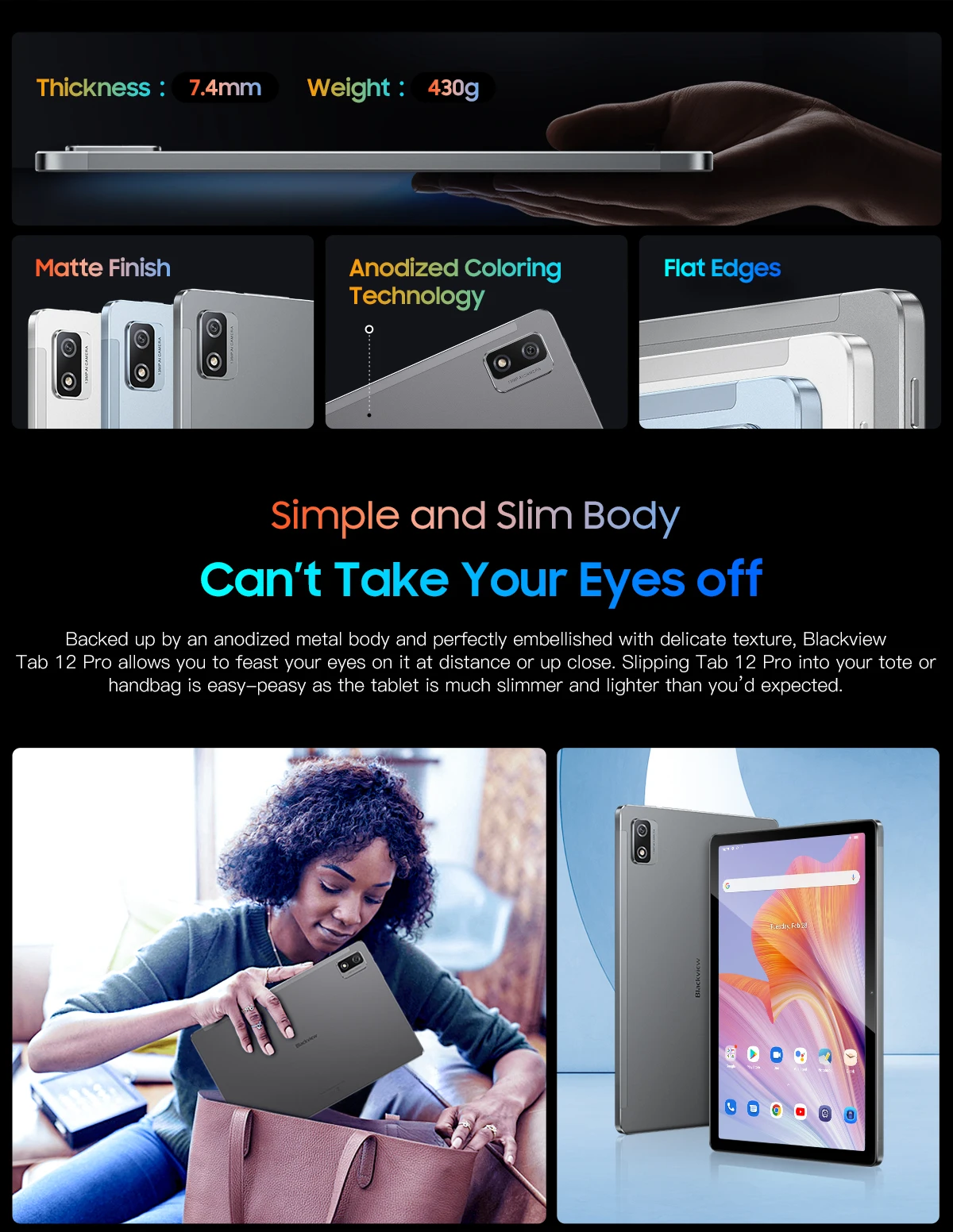 Blackview Tab 12 Pro 4G 128GB - Best Price | Fast Delivery