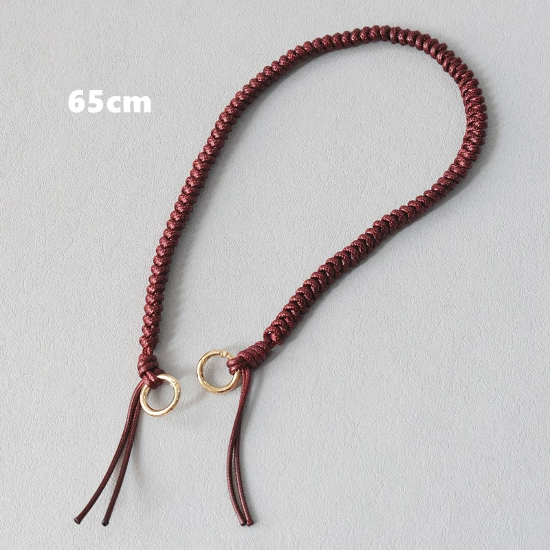 Neue Mode Frau Handtasche Zubehör Ketten abnehmbare Leder ketten für Tasche niedlichen Charme Zubehör Frauen DIY Kette Tasche Griffe – Detail 20