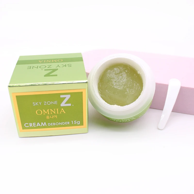Sky Zone Omnia Cream Debonder 15G Extension Ciglia Crema Struccante Adesiva Fast Clean Senza Effetti Collaterali Trucco Coreano Originale