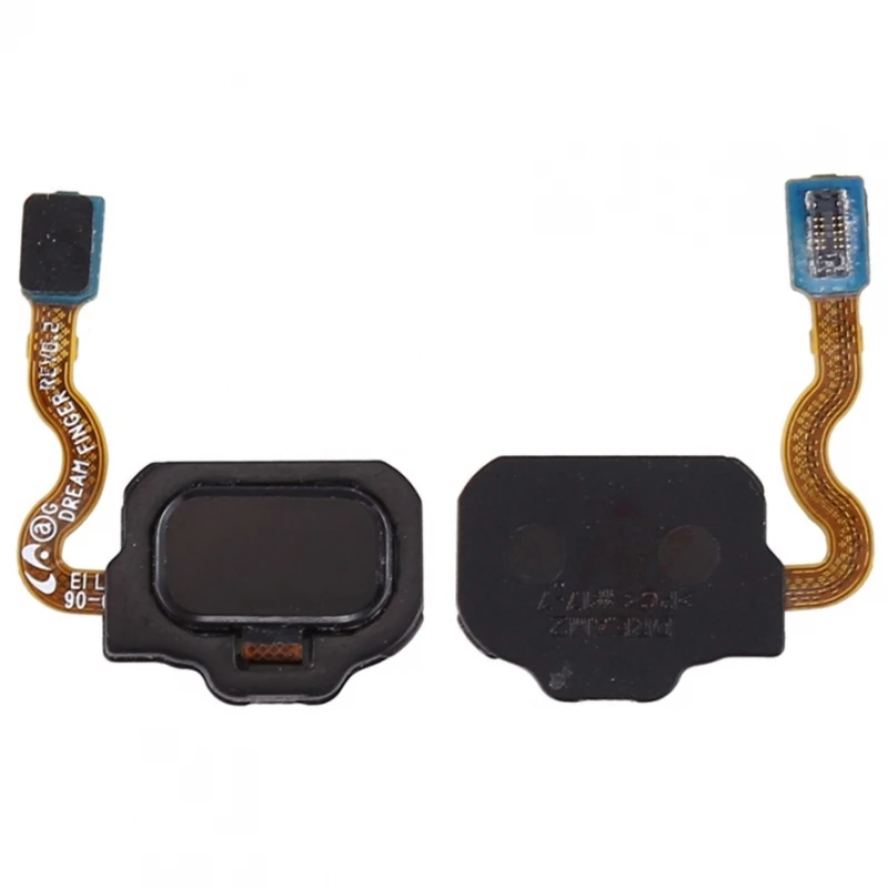Pulsante Home Per Samsung Galaxy S8 / S8 Plus Flex Fingerprint Touch Id Cavo Nero # Samsung Galaxy S8 (Sm-G9500, Sm-G950A, Sm-G950F, Sm-G950Fd, Sm-G95