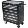 7-Drawer Rolling Tool Box, Tool Chest with Wheels and Locking System,High Capacity Tool Storage Cabinet Organizer (Black) 1