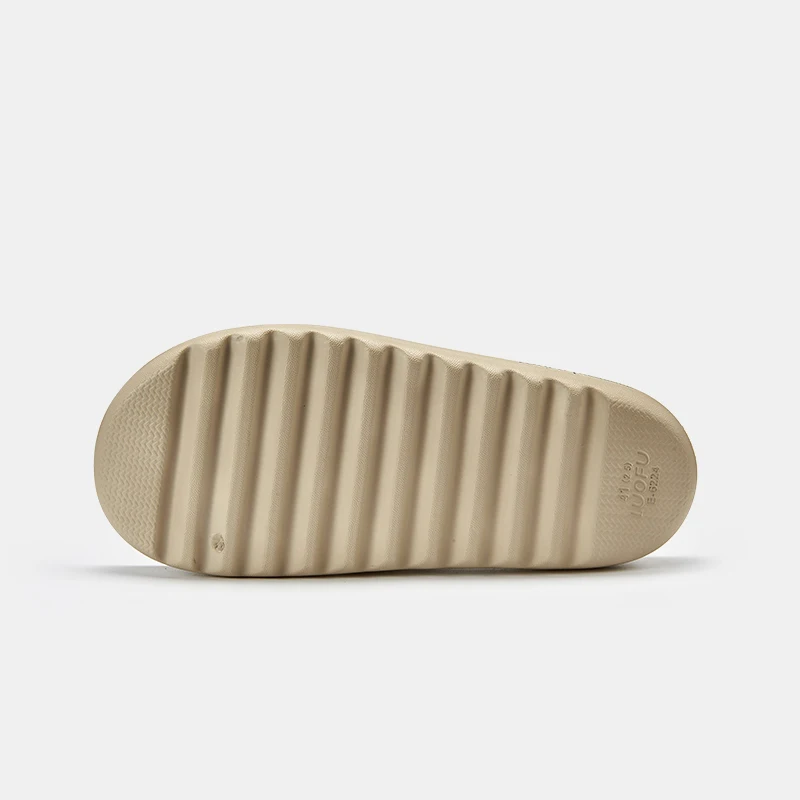 LUOFU sandal penopang lengkung pria, sandal Platform nyaman