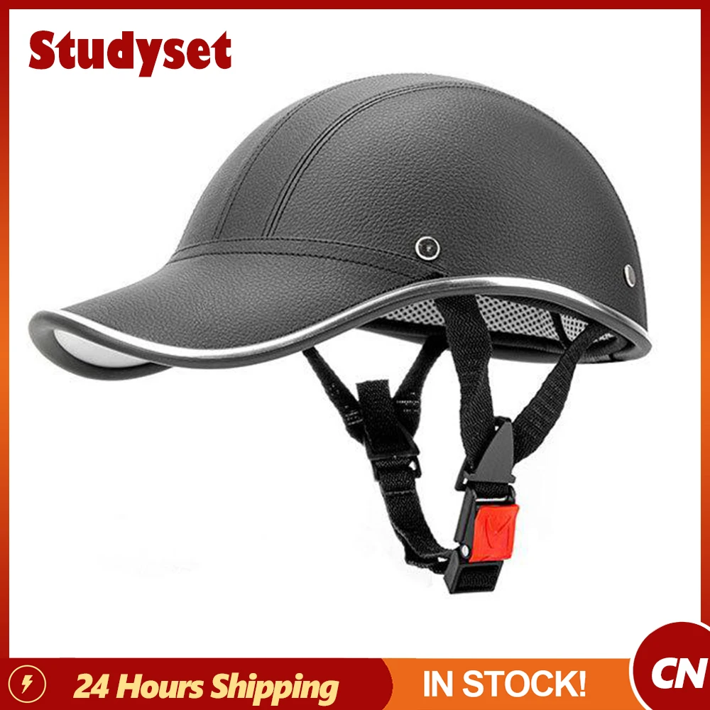 Motorcycle Half Helmet Baseball Cap Style Half Face Helmet Retro Anti