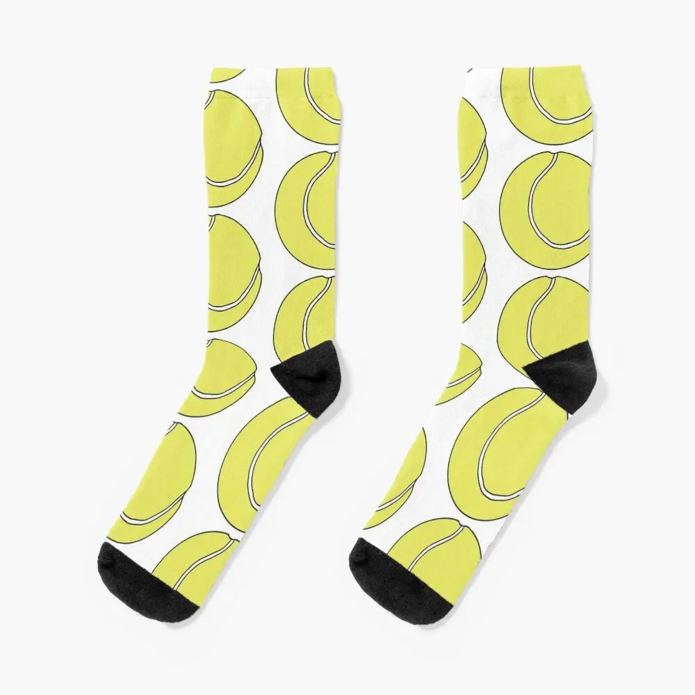 Tennis ball Socks christmas gifts kawaii christmass gift Socks For Women Men's