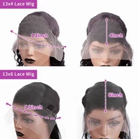 Perruques en cheveux humains lisses de 18 à 42 pouces, perruques frontales en dentelle HD 13x4 13x6 pour femmes, perruques en dentelle frontale sans colle, cheveux humains lisses comme des baguettes 6