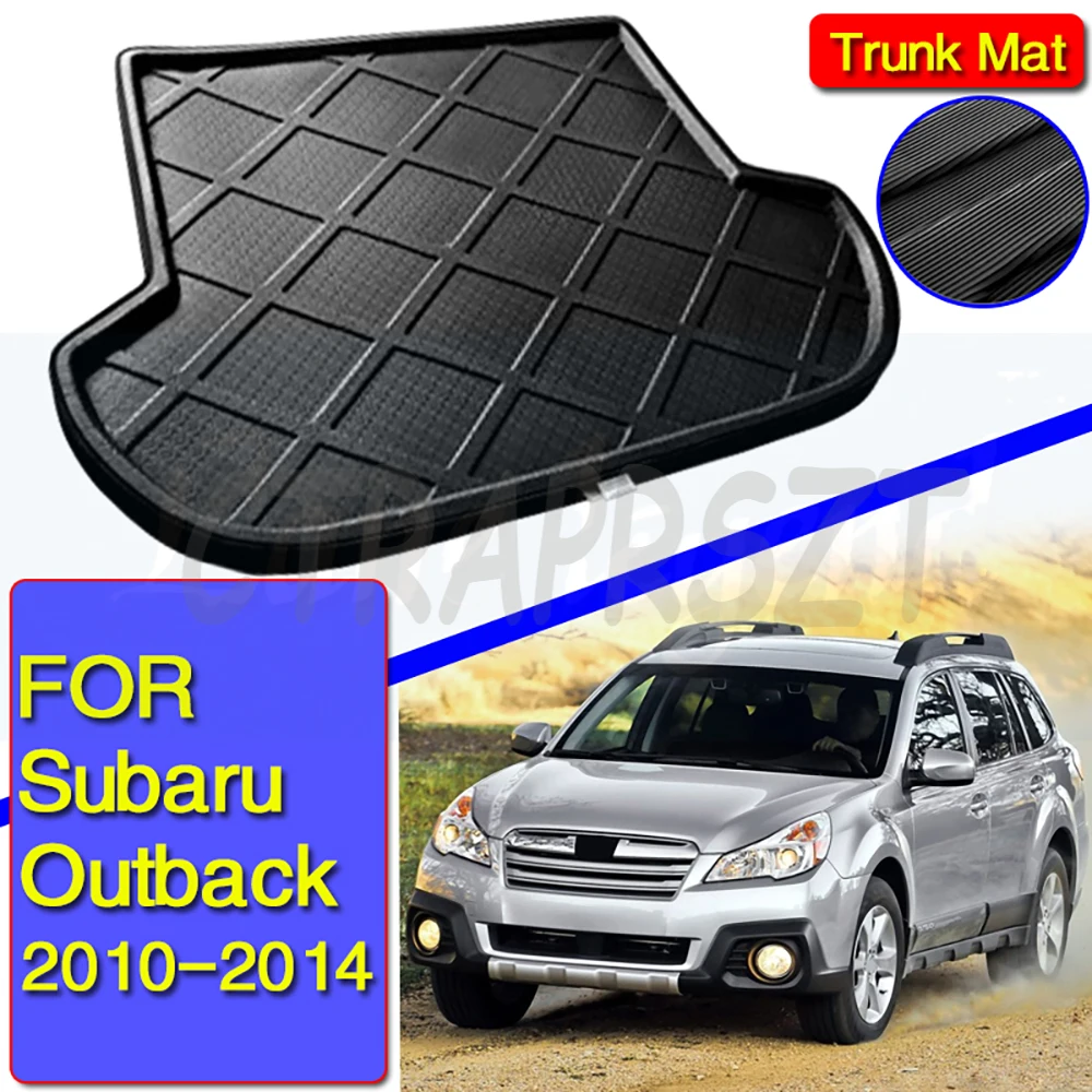 

Car Boot Mats For Subaru Outback 2010 2011 2012 2013 2014 Waterproof Carpet Muds Car Trunk Mats Storage Pads Auto Accessories