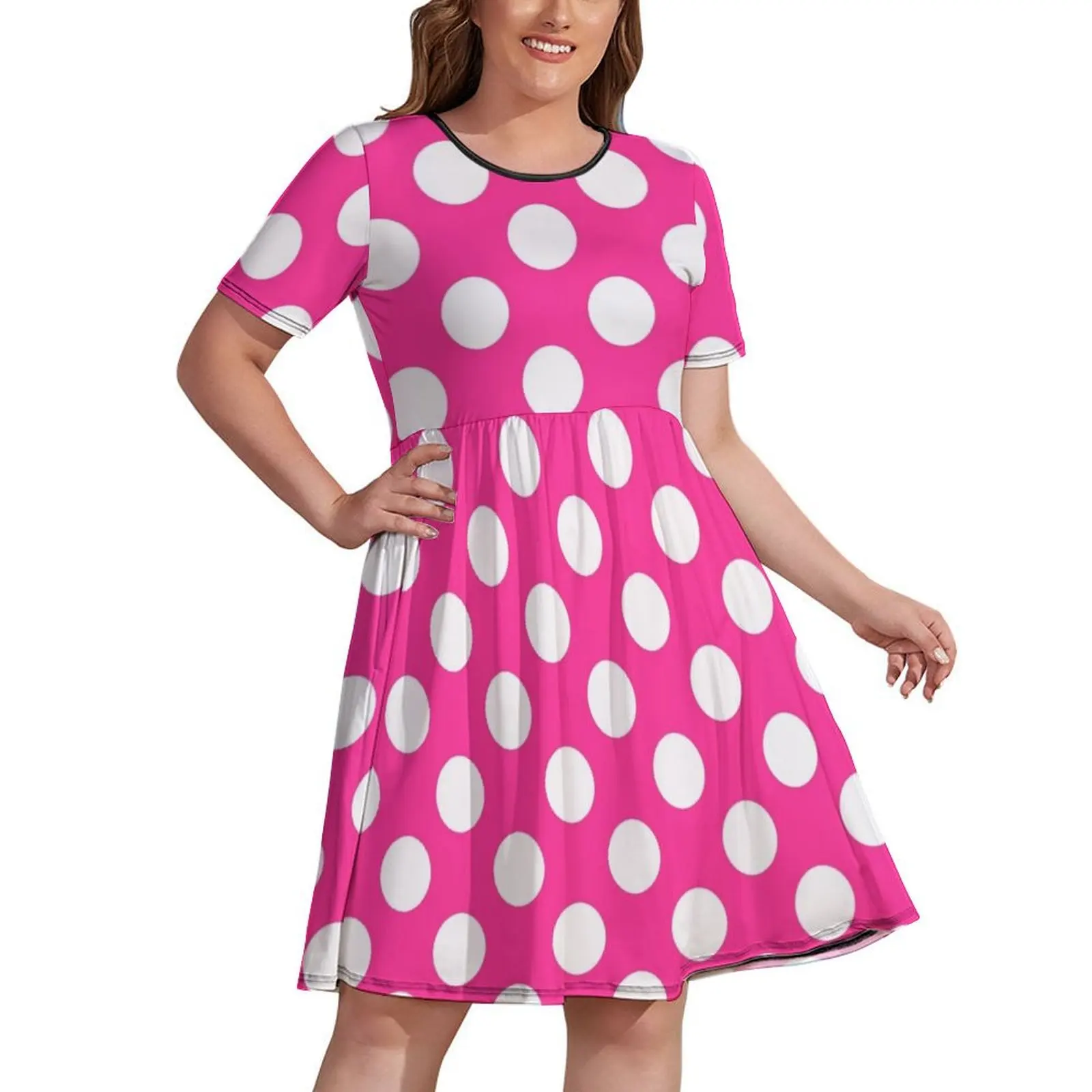 

Pink and White Polka Dots: A Timeless Fashion Trend Dress Clothing female chic and elegant woman dress dress dresses