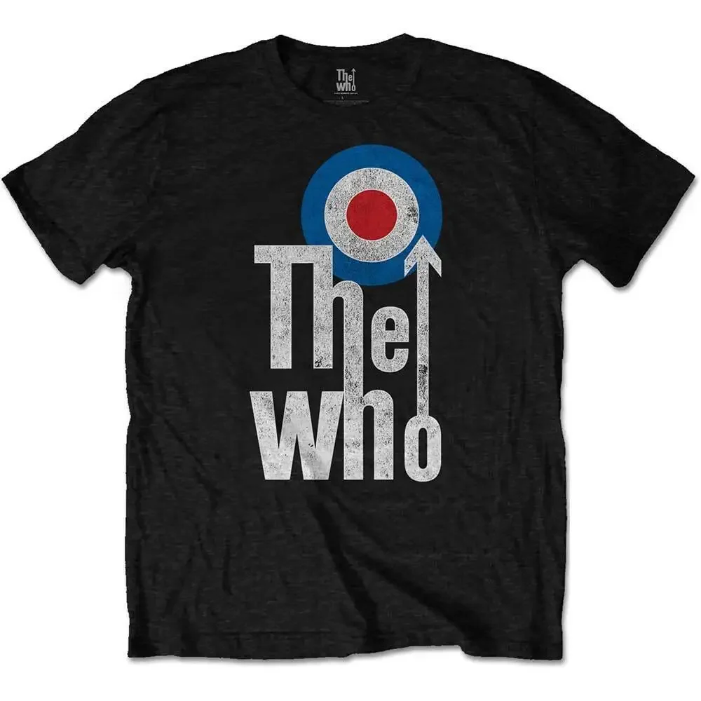 

The Who Official Elevated Target Band Black New T-Shirt