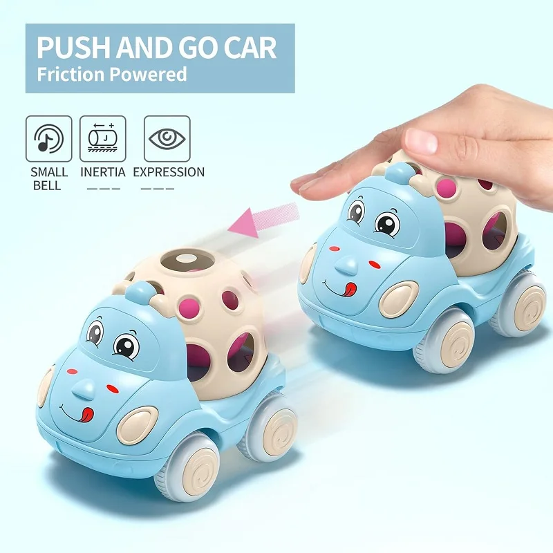Press-and-Go Baby Rattle Car 4
