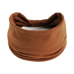 Stylish Women's Boho Turban Headbands - Non - Slip Cotton Hair Accessories (No.20)