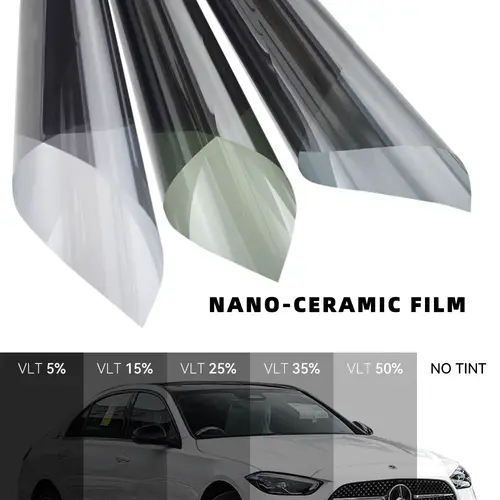 50cmX300cm IR100% Nano Ceramic Film Super Quality High Heat Resistant Car Glass Solar Tint Window Films Protective - Image 4