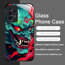 Custodia per telefono in vetro temperato Ghost Face Samurai - Edizione Giappone