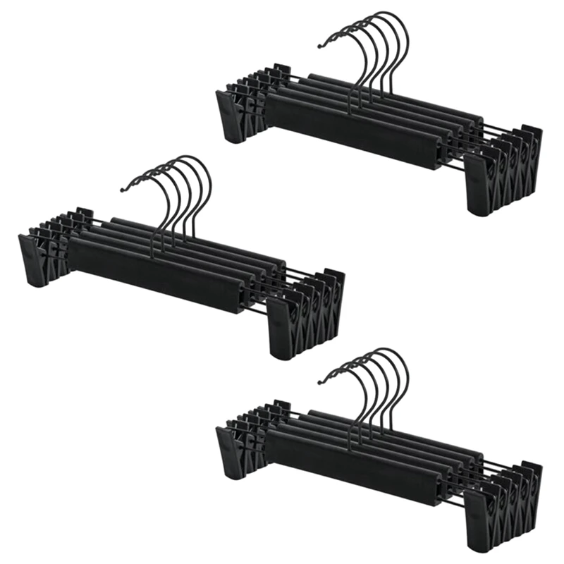 

30 шт./набор, металлические вешалки для брюк и юбки