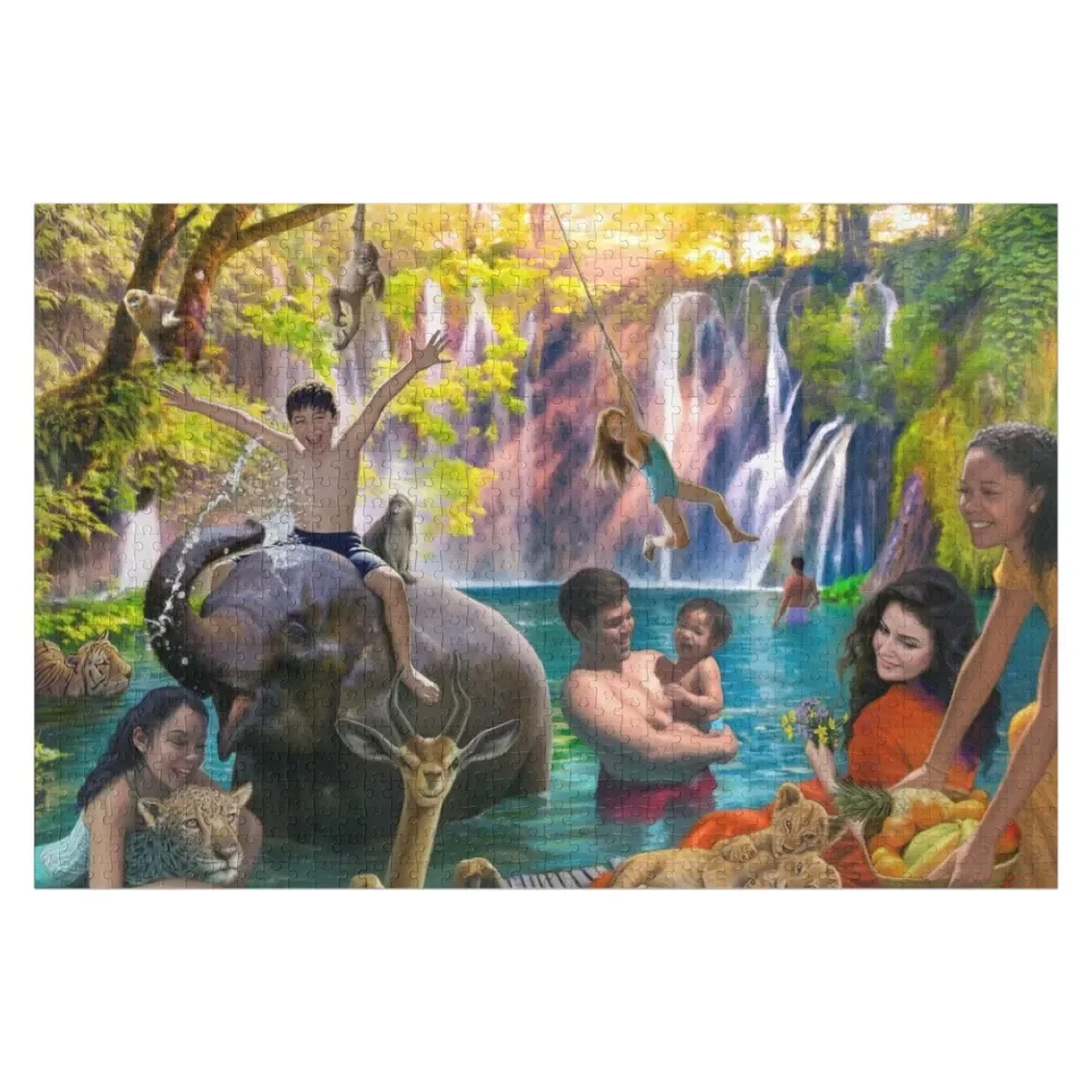 

Lagoon Paradise Jigsaw Puzzle Photo Works Of Art Personalized Child Gift Customized Gifts For Kids Puzzle