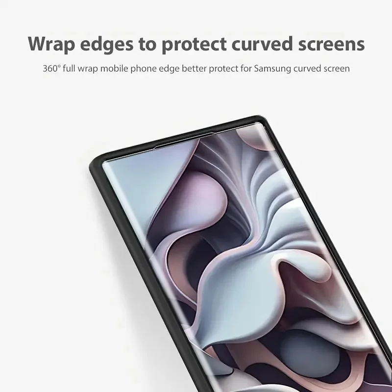 Luxury Liquid Silicone Soft TPU Phone Case - S25 Ultra Plus