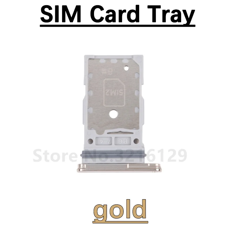S23 SIM Tray gold