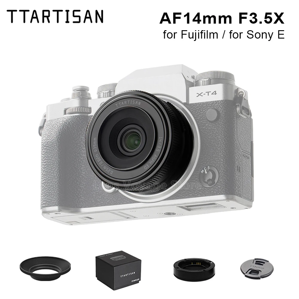 TTArtisan AF 14mm F3.5 APS-Cレンズ オートフォーカス 富士フイルム