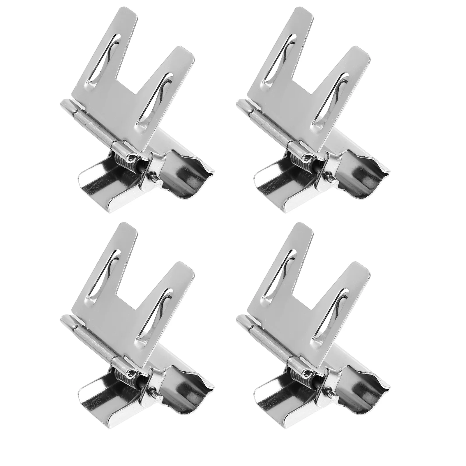 4 Pcs Price Tag Clip Signs Label Holder Promotional Clamps Clips Supermarket Car Metal Supermarkets Display price tag clip clips supermarket label clamps promotional holder metal supermarkets display shelf