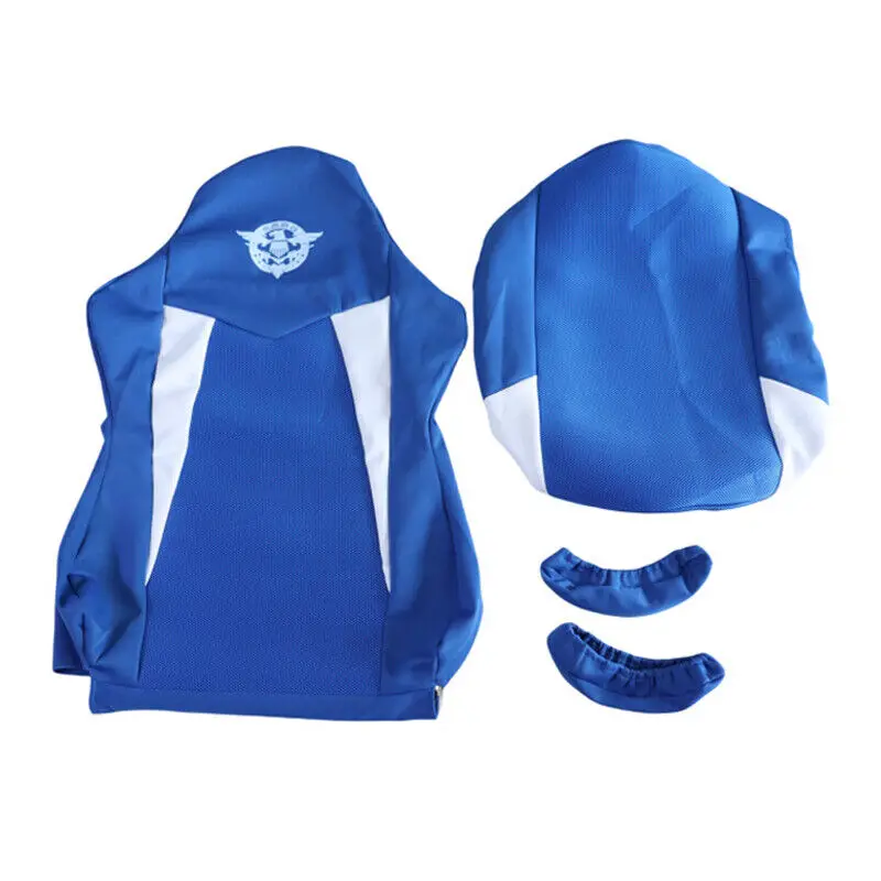 Blue white