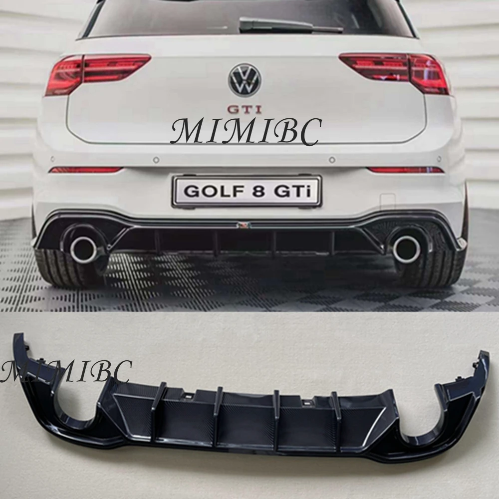 

FOR Volkswagen Golf 8 GTI Max high quality car rear bumper spoiler Diffuser rear side splitter spoiler lip rear lip