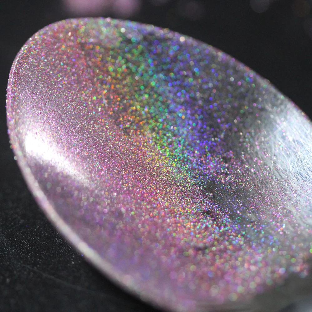 Pink Galaxy Holographic Laser Magic Mirror Pigment Rainbow Effect Safe for Makeup Lipgloss Eyeshaodw Nail Art Soap Resin Craft