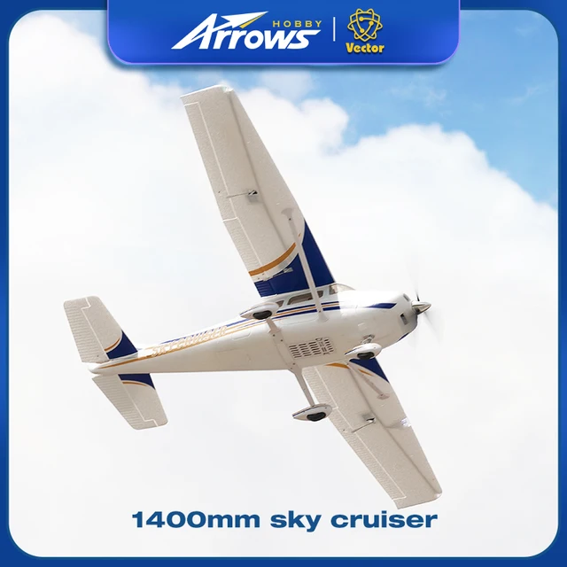 Blue Arrow 1400mm Sky Cruiser PNP RC Electric Aircraft Fixed Wing Beginner Simulation Beginner Remote Control Aircraft Model Toy 2