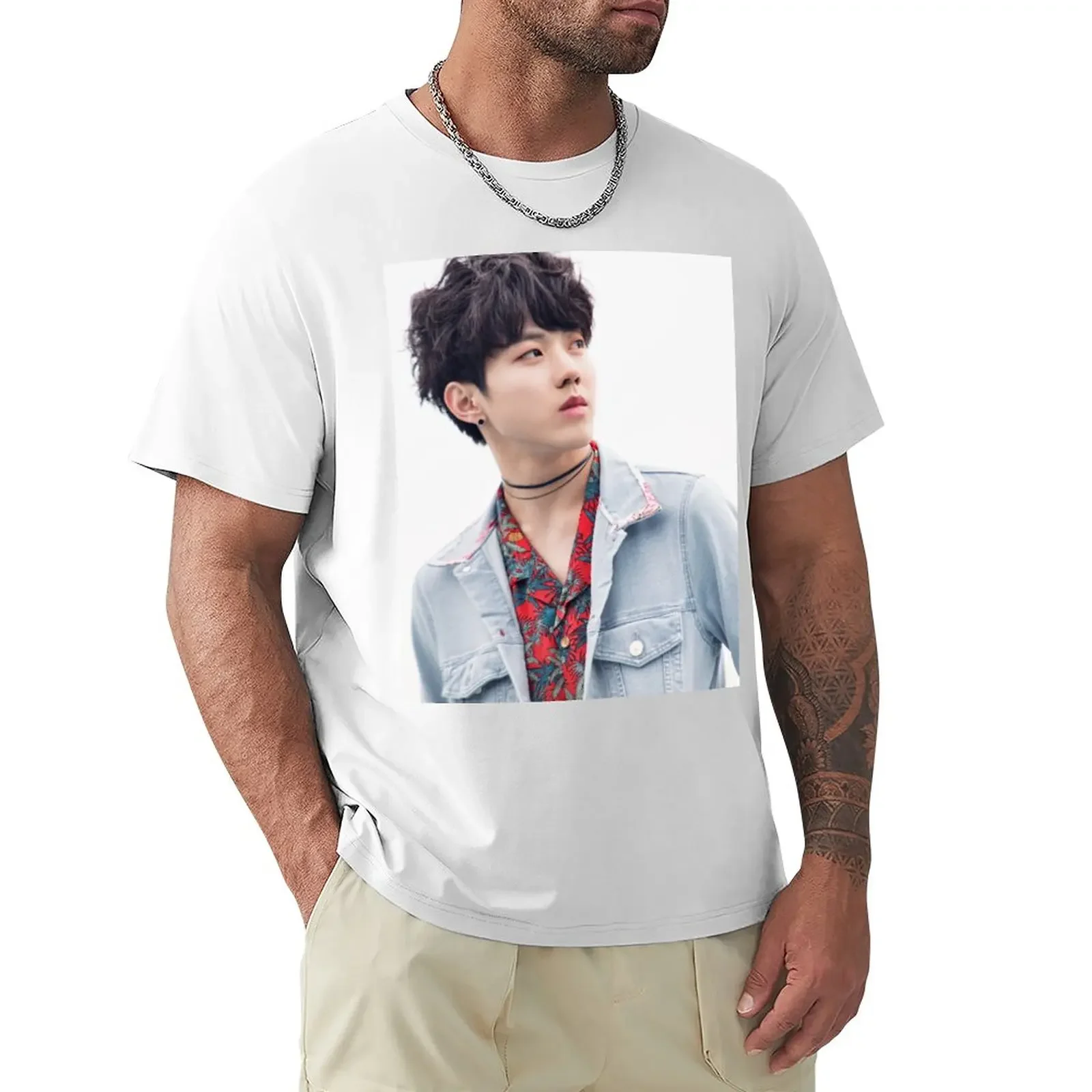 

DOWOON DAY6 T-Shirt summer top sports fans Men's cotton t-shirt