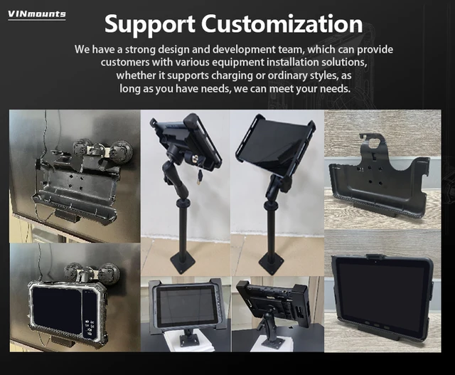 Tablet Mounts And Holder With Ball Head Adjustable 360 Degree