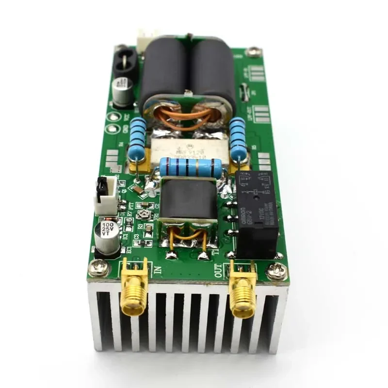 새로 조립 및 diy 키트 YAESU FT-817 KX3 cw AM FM HAM C5-001 용 100W SSB 선형 HF 전력 증폭기 방열판